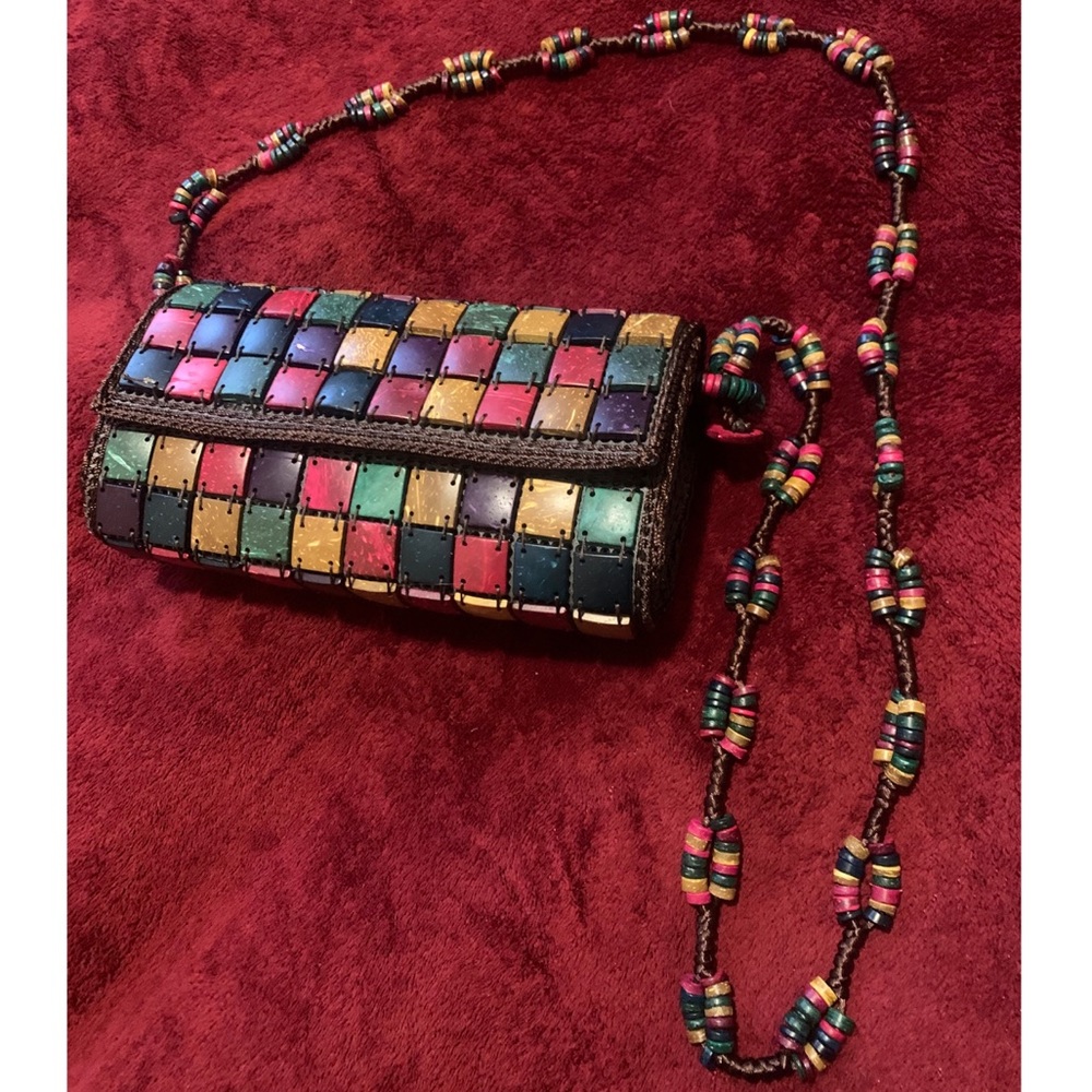 Multicolored Boho Crossbody Purse
